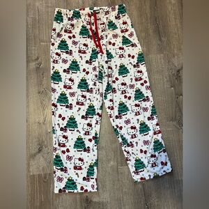 Hello Kitty - women’s Christmas pajama bottoms